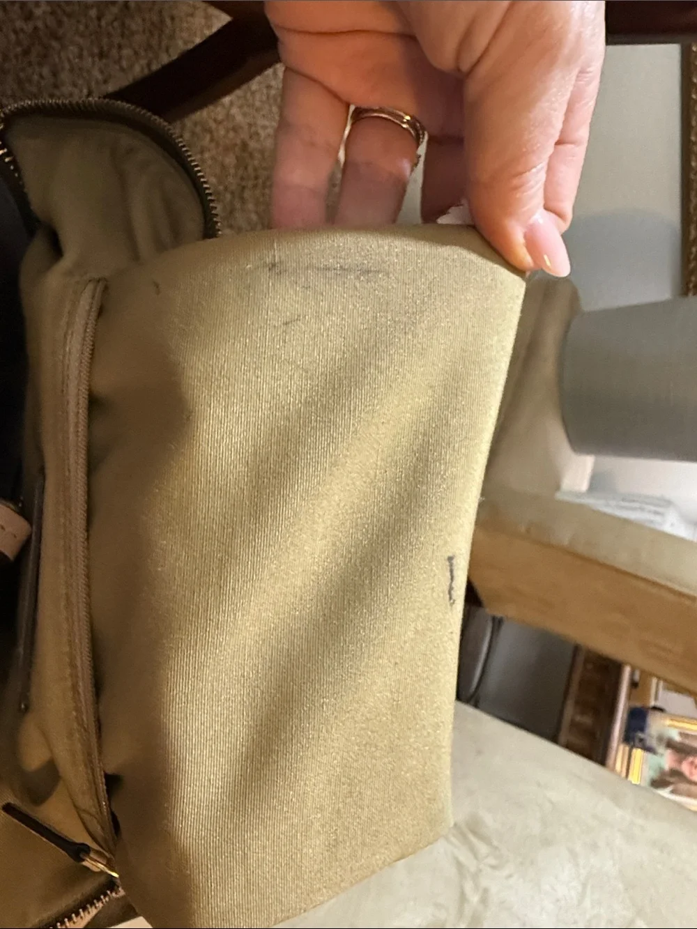 Coach Brown Signature Peyton Dome Satchel - Picture 15 of 16